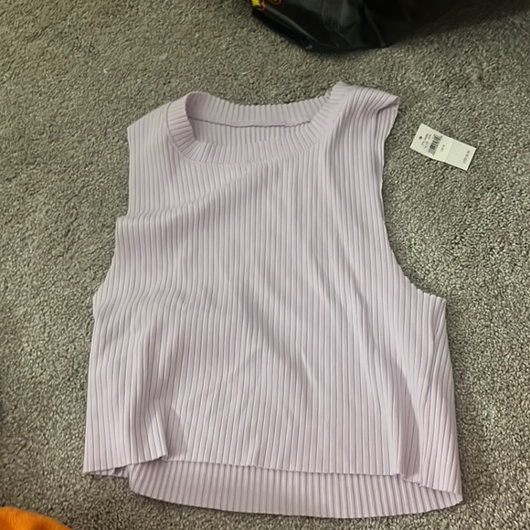 Aerie size medium cute summer light purple top - Picture 1 of 1